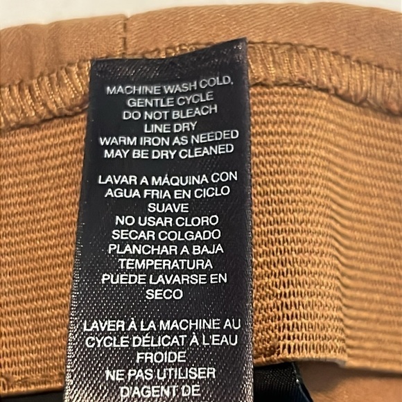 Chico's So Slimming Brigitte Ankle Pants in Dark Butterscotch Size 8 - Picture 11 of 13